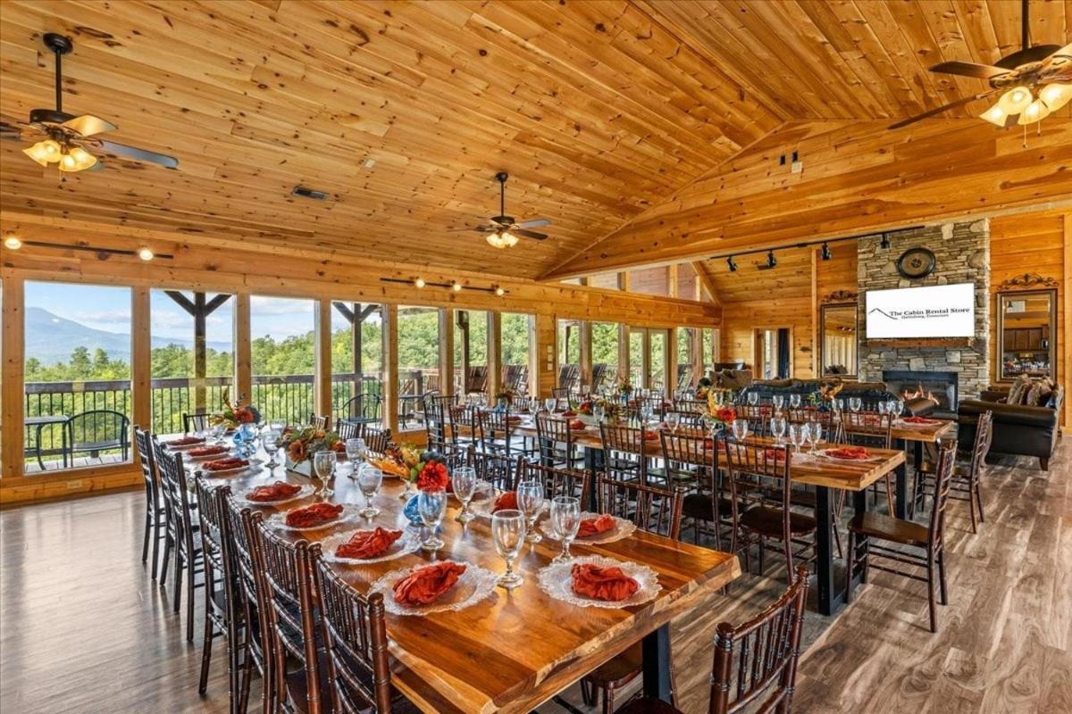 Gatlinburg Mansion Cabin Pittman Center Exterior photo