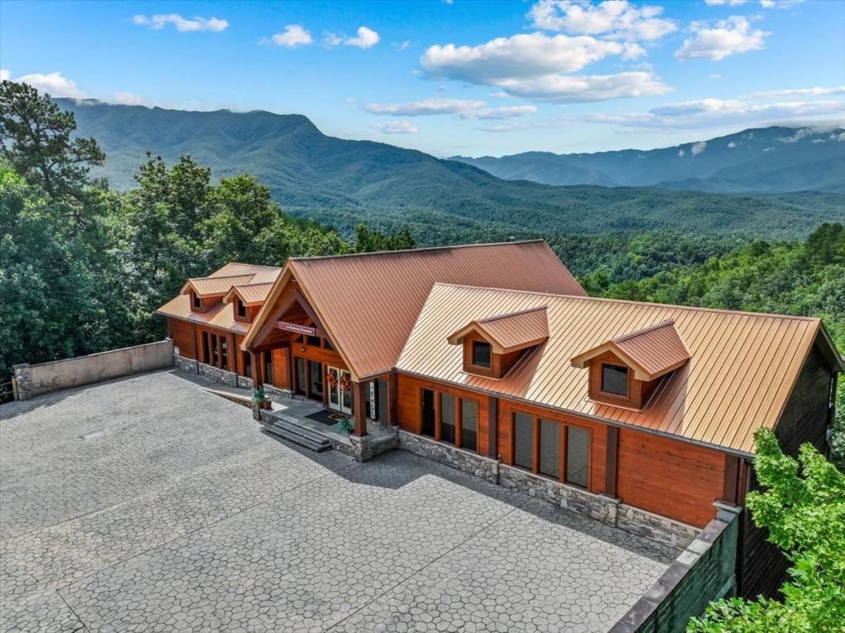 Gatlinburg Mansion Cabin Pittman Center Exterior photo
